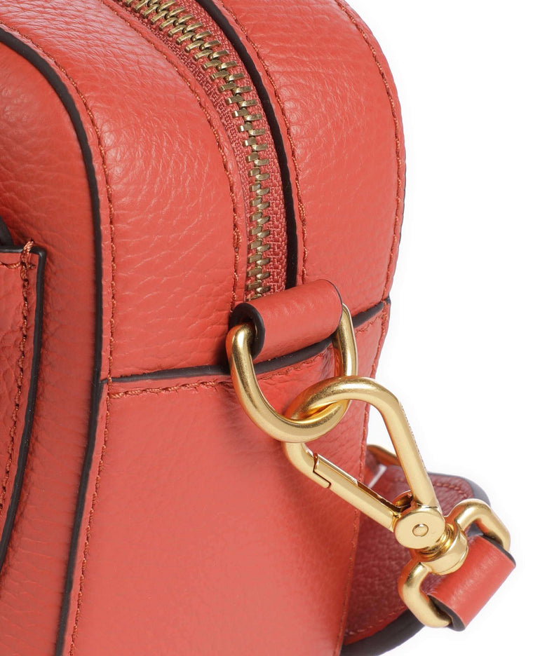 Coccinelle Beat Soft Ribbon Crossbody bag grenadine red