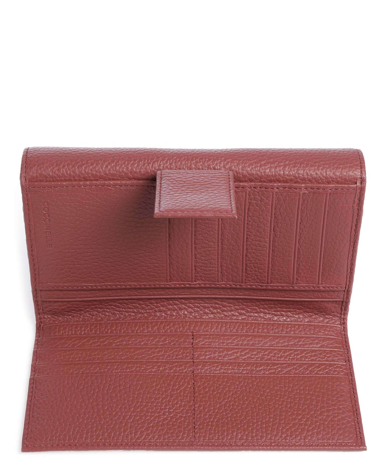 Coccinelle Metallic Soft Wallet brandy