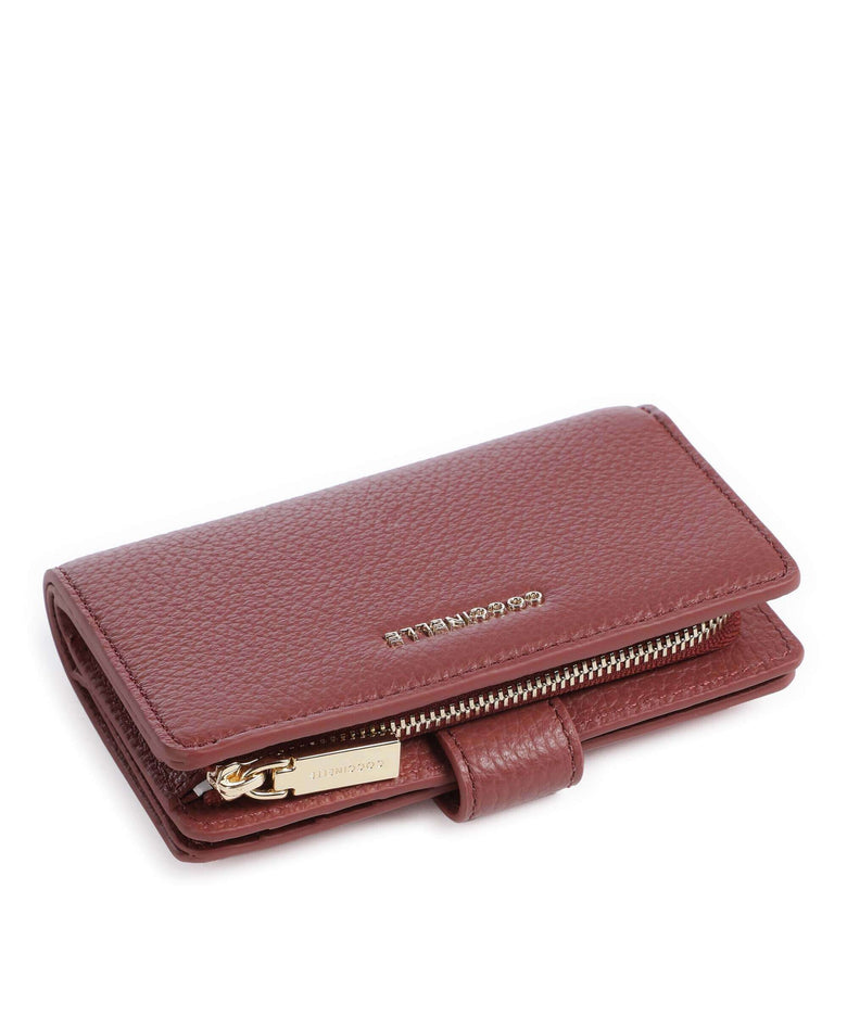 Coccinelle Metallic Soft Wallet brandy