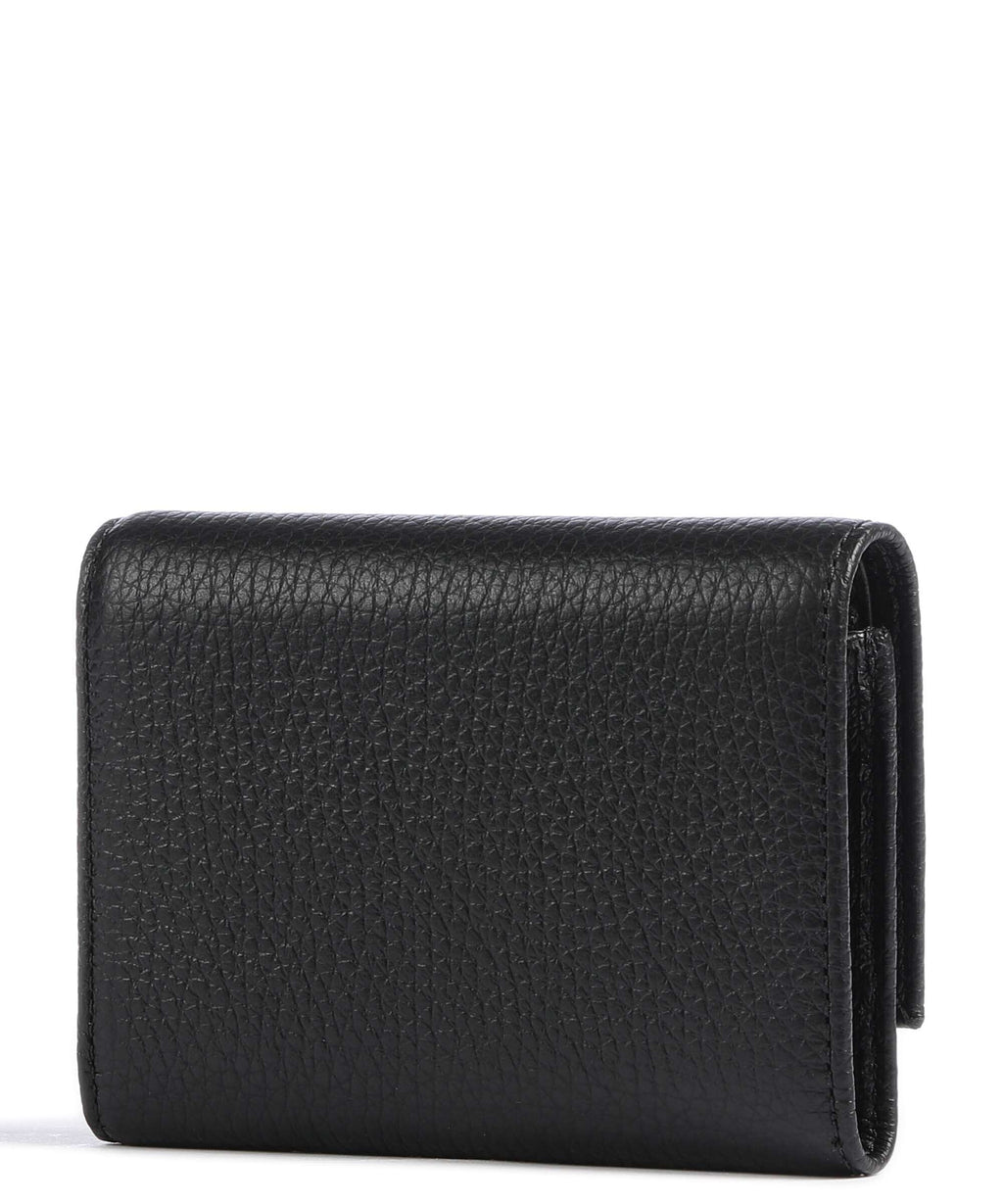 Coccinelle Metallic Soft Wallet noir
