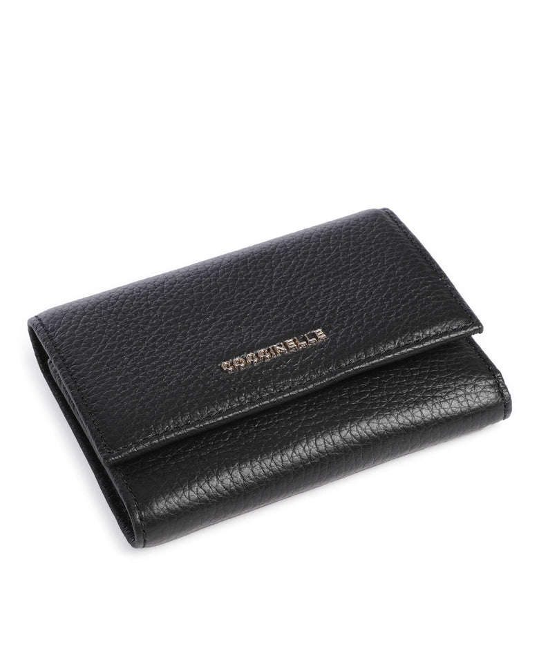 Coccinelle Metallic Soft Wallet noir