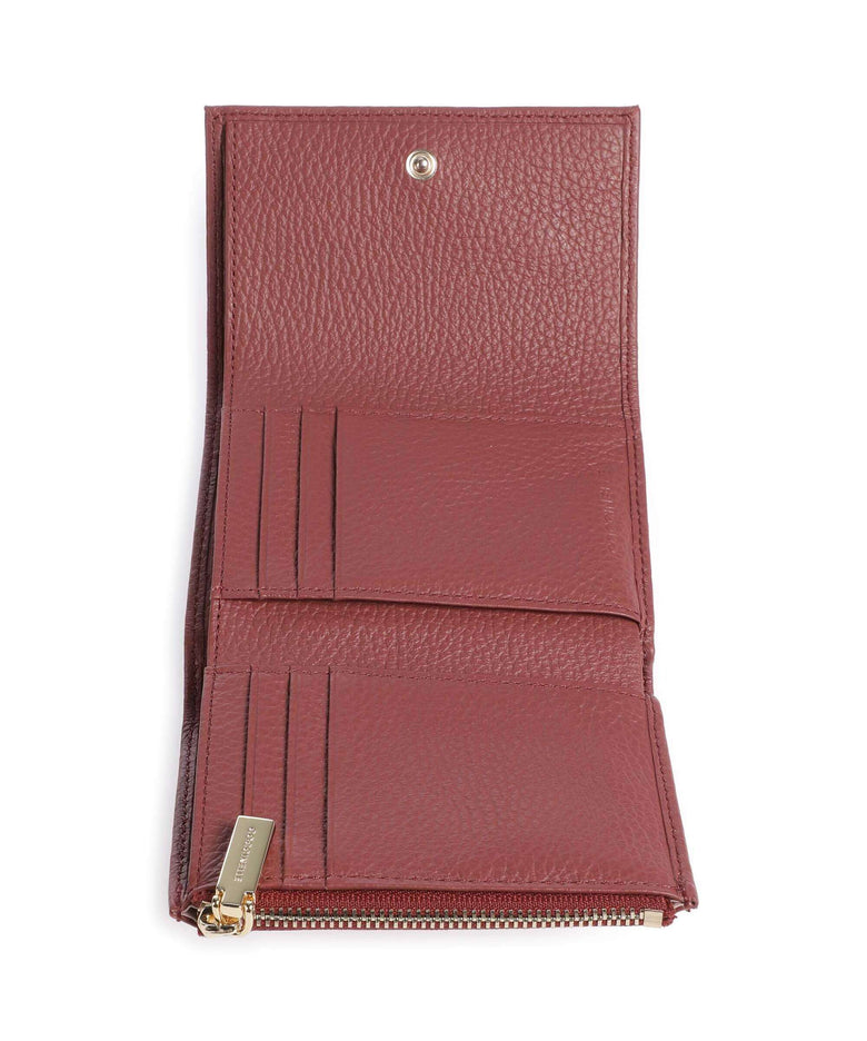 Coccinelle Metallic Soft RFID Wallet brandy