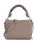 Coccinelle Boheme Grana Double Handbag warm taupe/rosette