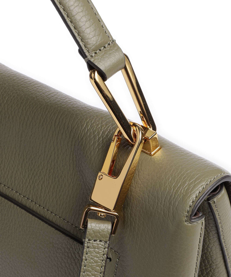 Coccinelle Liya Handbag laurel green/fondant brown