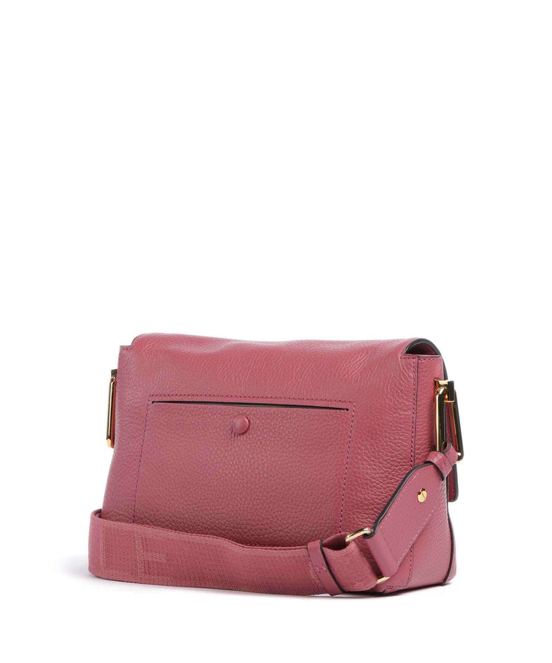 Coccinelle Liya Signature Crossbody bag rosewood