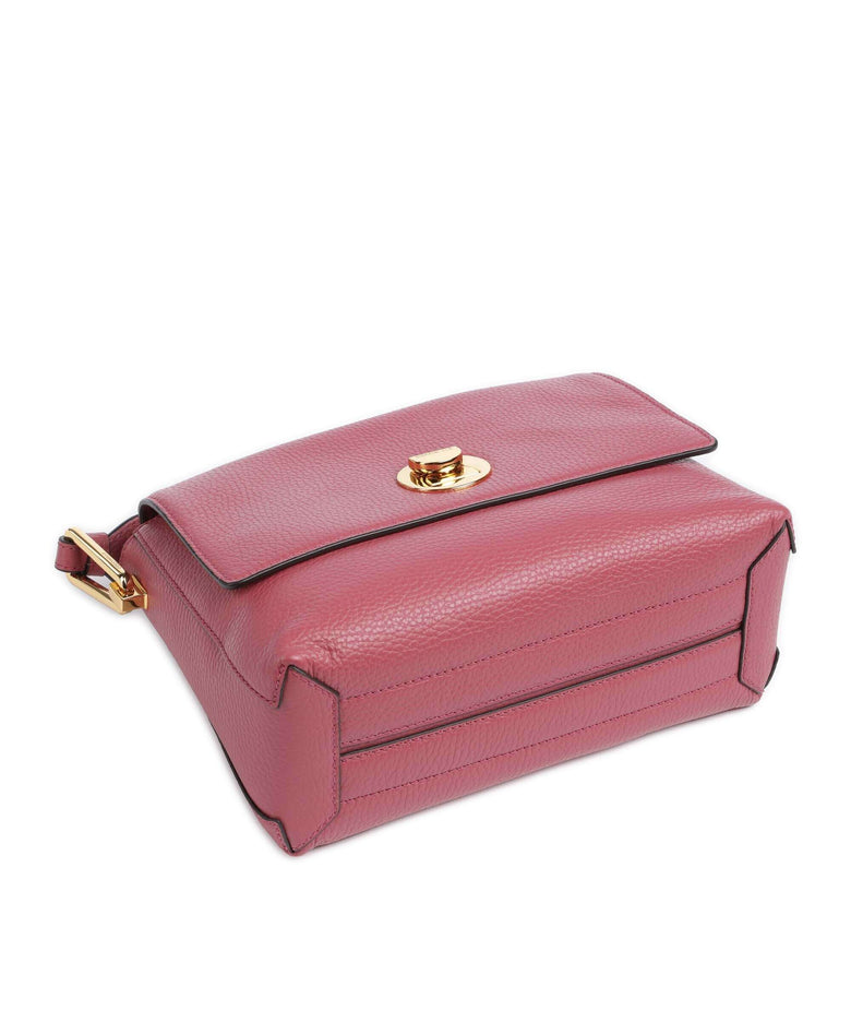 Coccinelle Liya Signature Crossbody bag rosewood