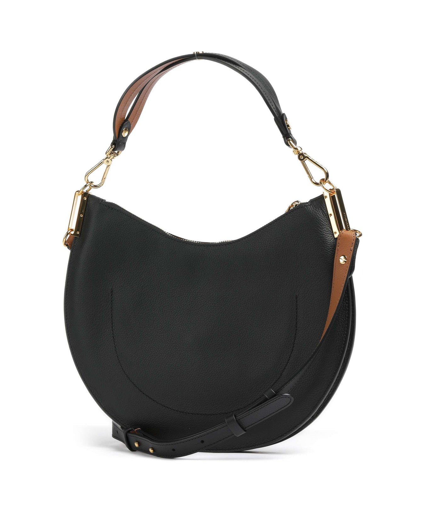 Coccinelle Sunup Hobo bag noir/cuir