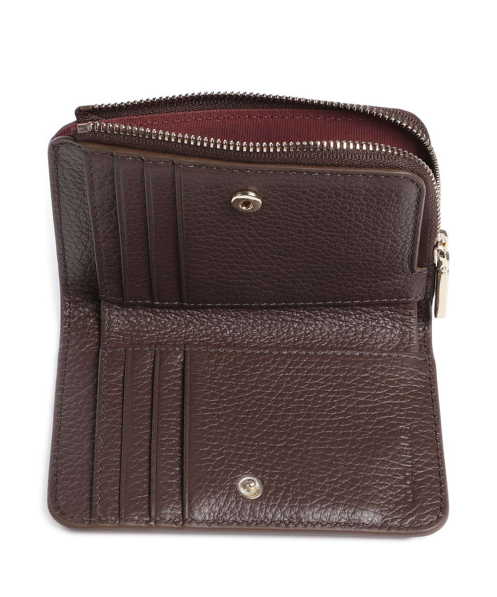 Coccinelle Metallic Soft Wallet fondant brown
