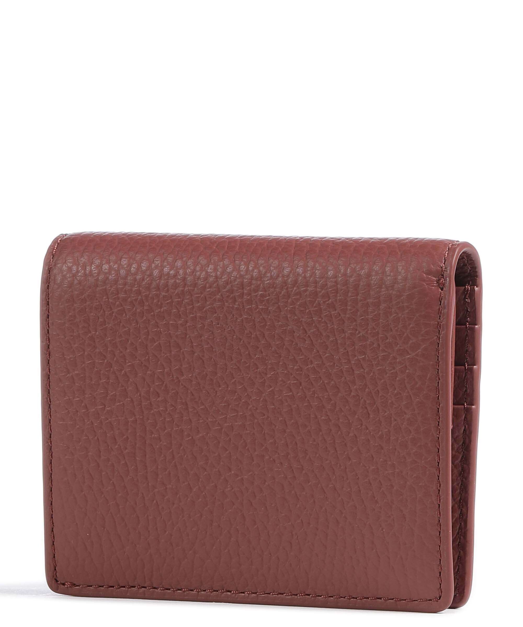 Coccinelle Metallic Soft Wallet brandy