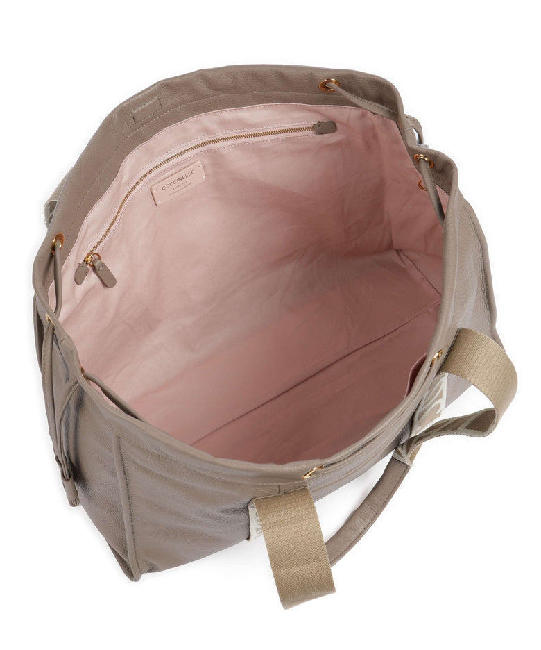 Coccinelle Signature 2Day Tote bag warm taupe