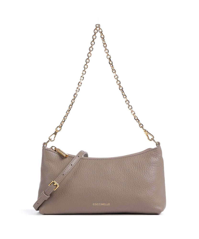 Coccinelle Aura Shoulder bag warm taupe