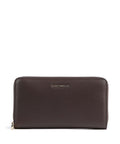 Coccinelle Metallic Soft Wallet fondant brown