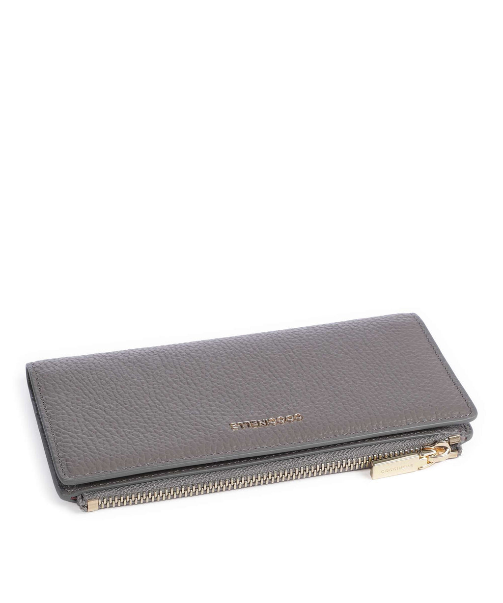 Coccinelle Metallic Soft Wallet grafite