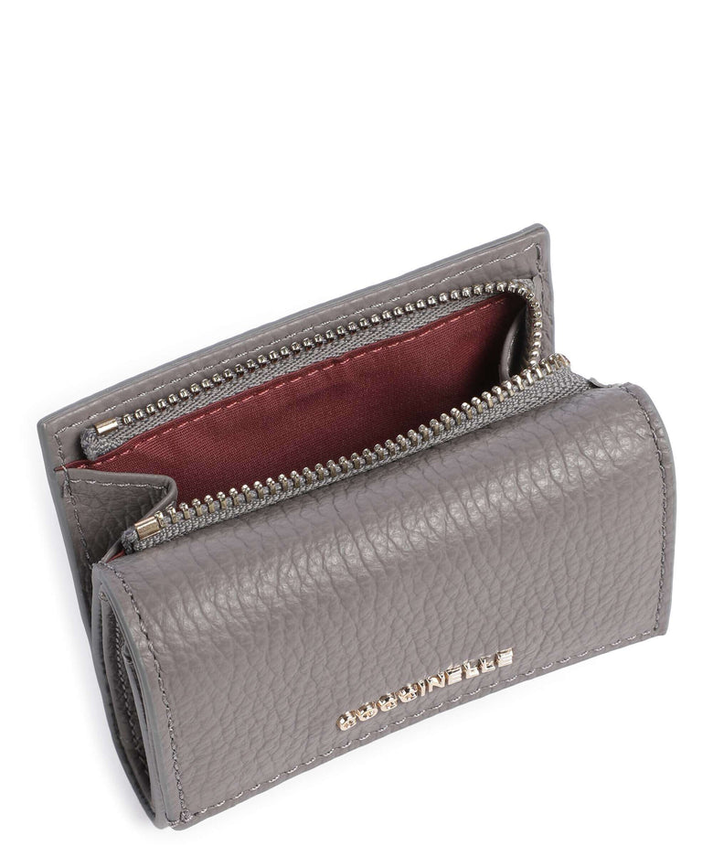 Coccinelle Metallic Soft Wallet grafite