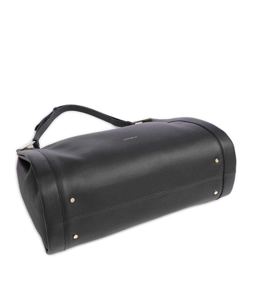 Coccinelle Wallace Hobo bag noir/cuir