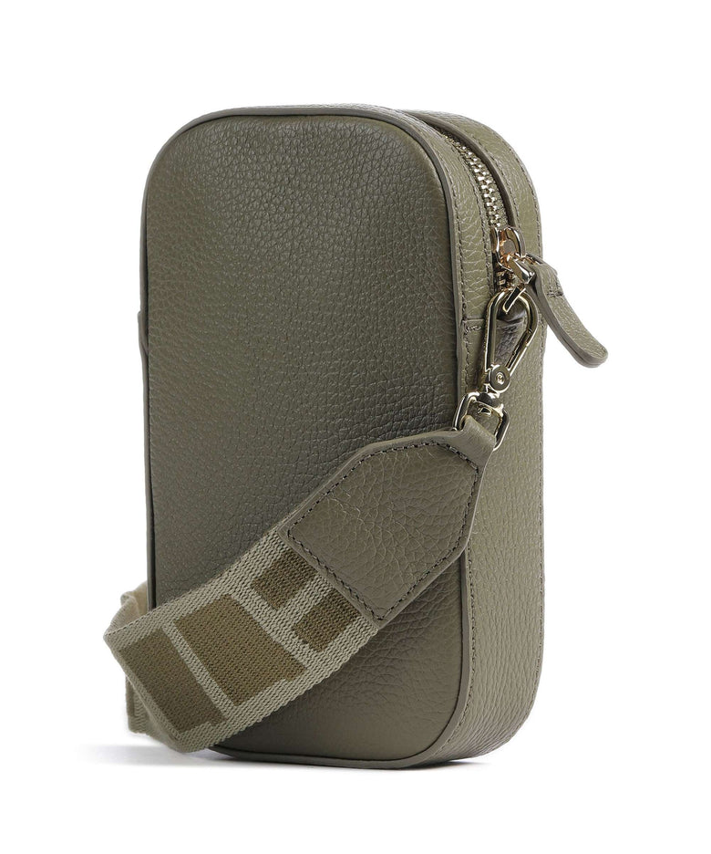 Coccinelle Tebe Phone bag laurel green