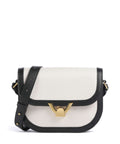 Coccinelle Dew Crossbody bag blanco/noir