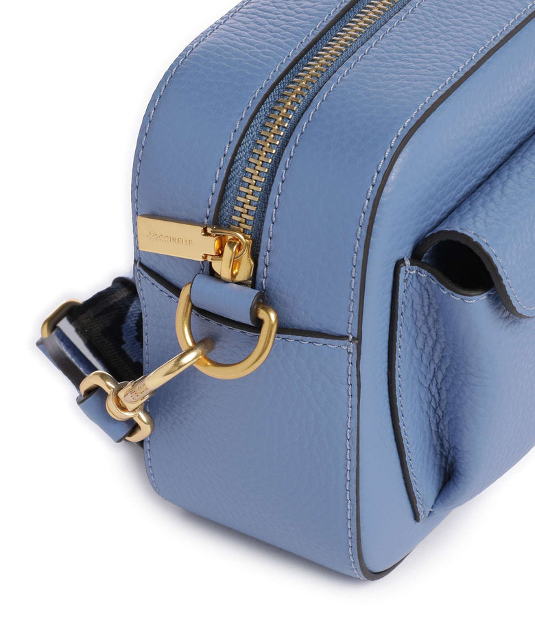 Coccinelle Beat Soft Ribbon Crossbody bag azul