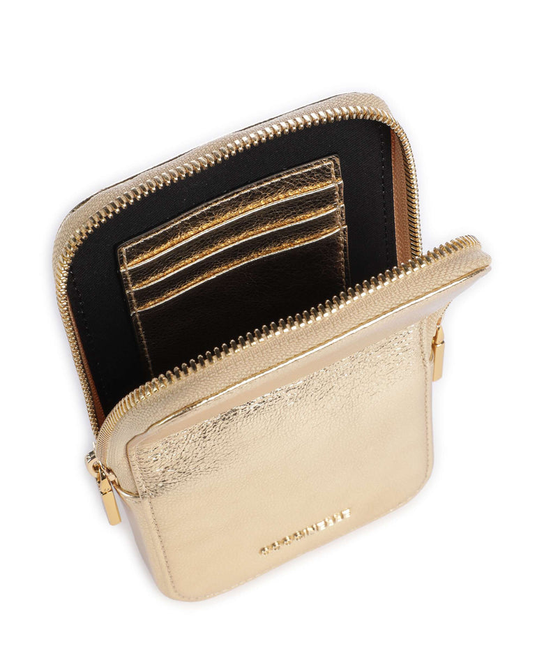 Coccinelle Flor Phone bag golden