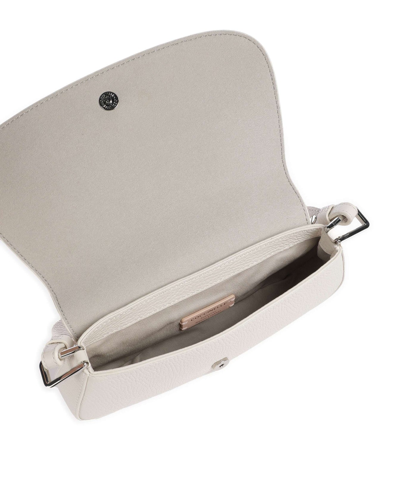 Coccinelle Myrtha Maxi Logo Shoulder bag blanco