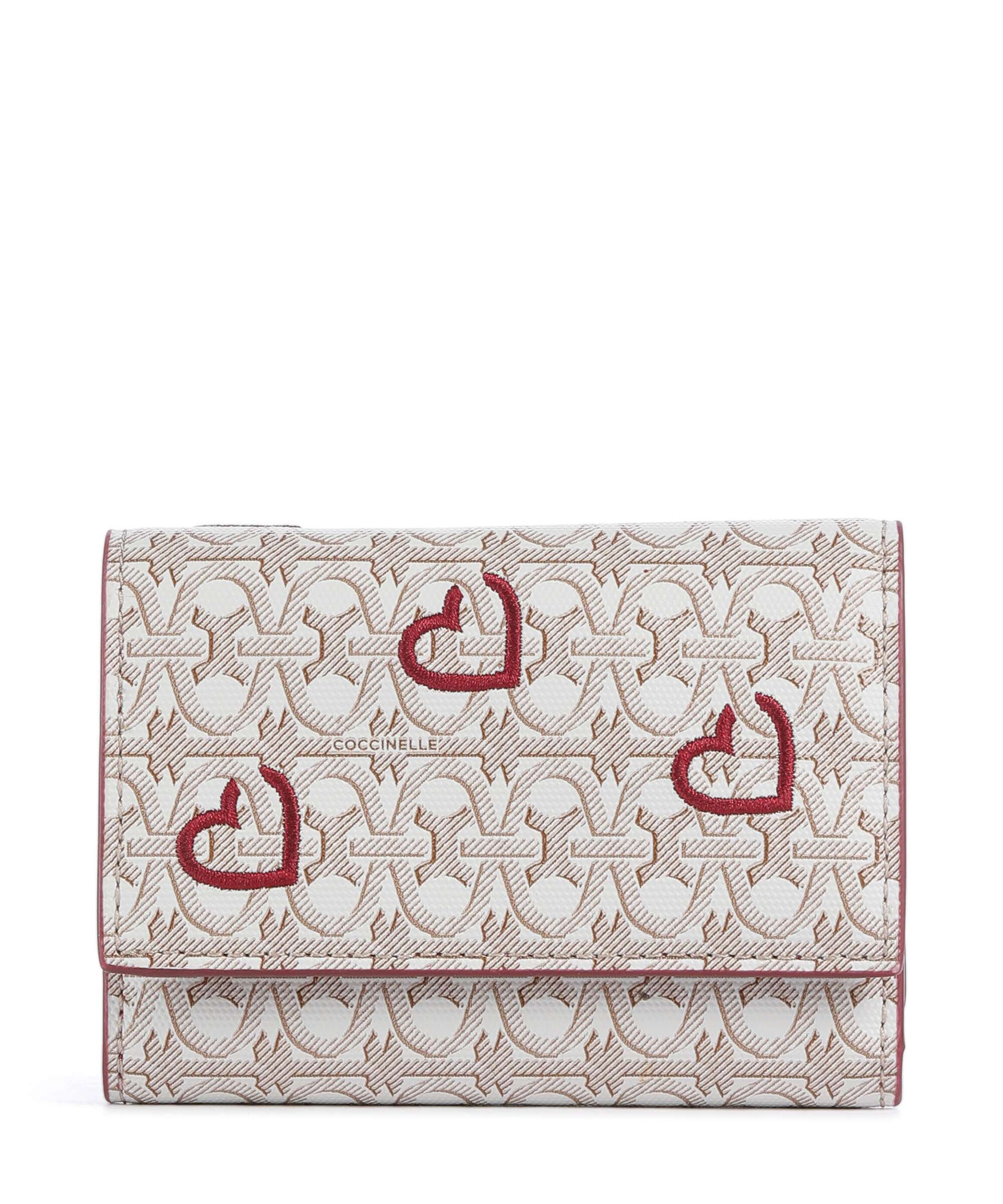 Coccinelle Metallic San Valentino Wallet multicolour/blanco/sangria