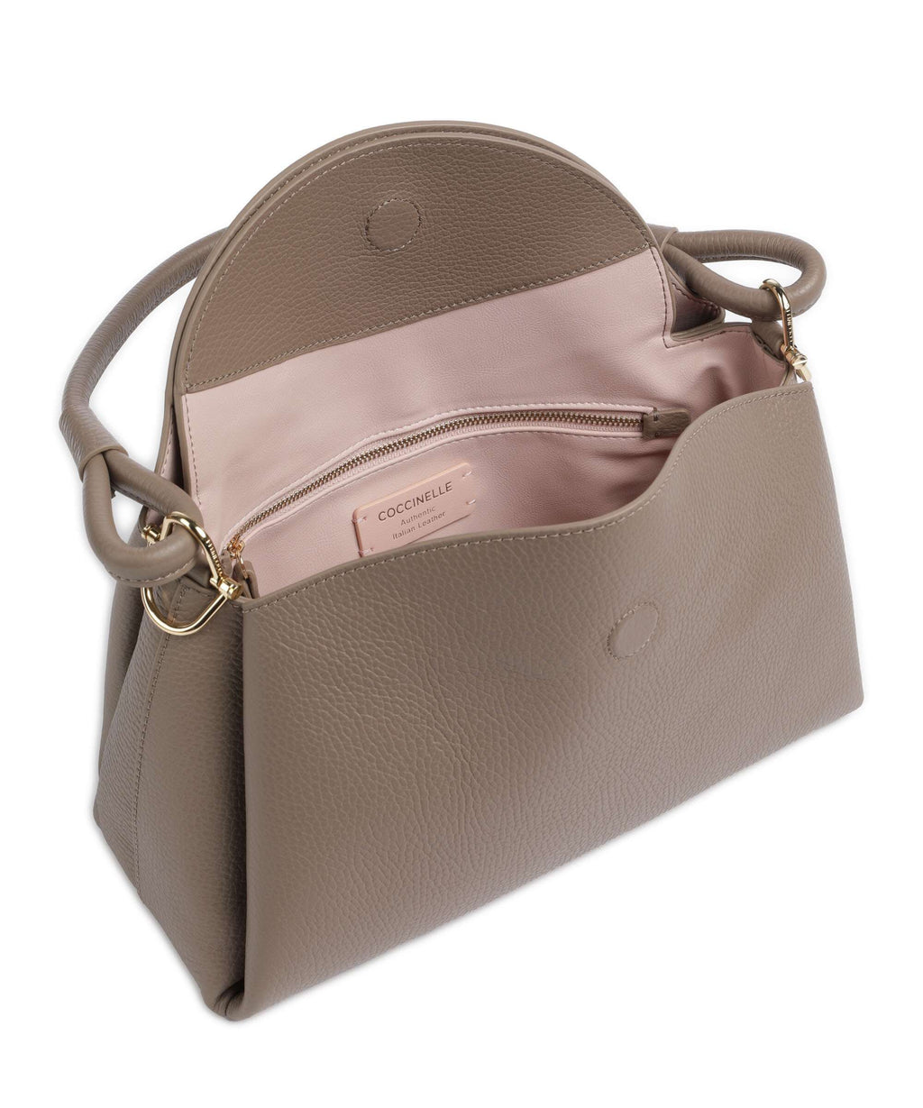 Coccinelle Eclyps Shoulder bag warm taupe
