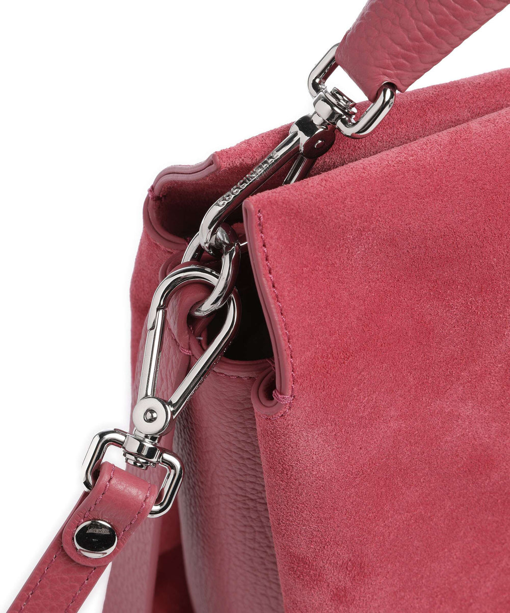 Coccinelle Boheme Suede Hobo bag rosewood