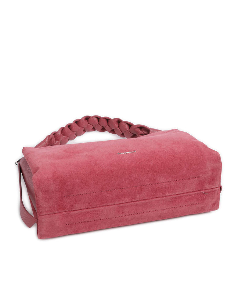 Coccinelle Boheme Suede Hobo bag rosewood