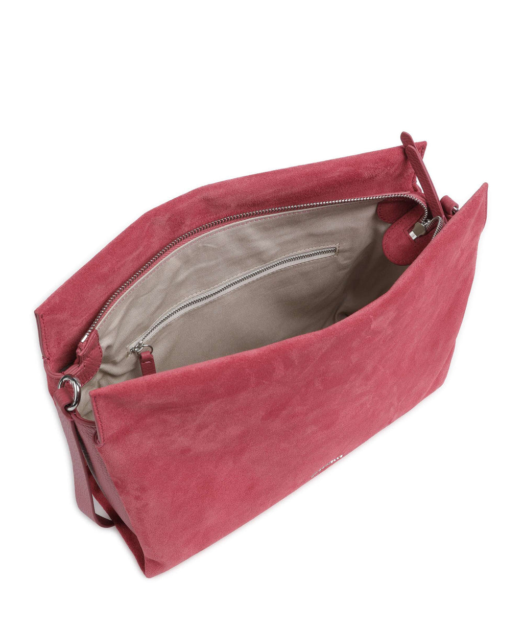Coccinelle Boheme Suede Hobo bag rosewood