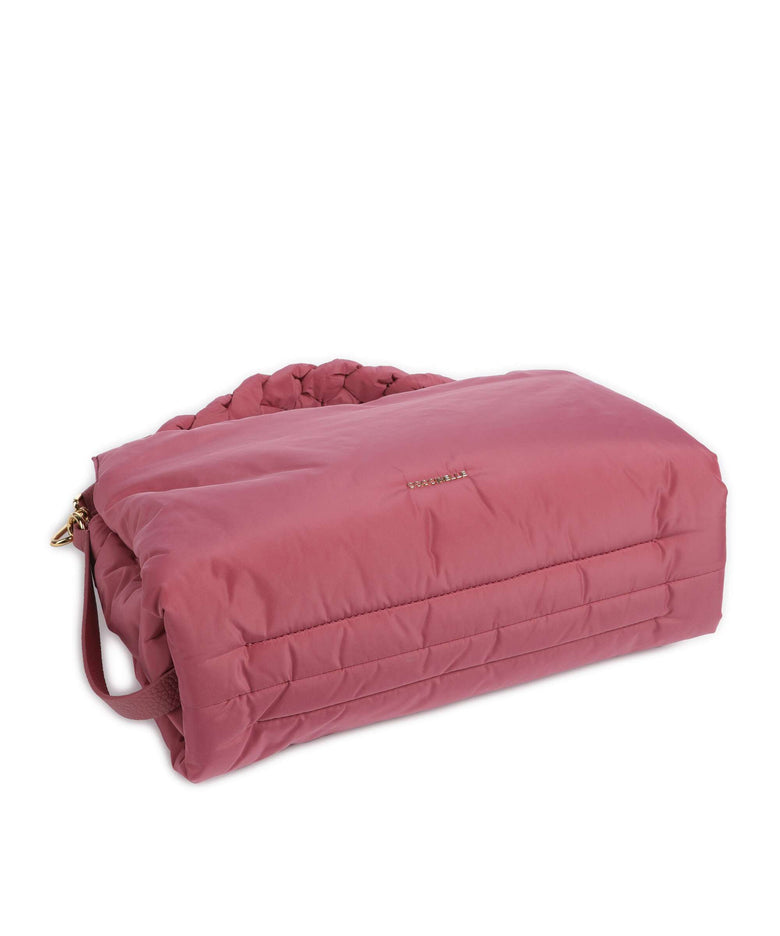 Coccinelle Boheme Puffy Nylon Shoulder bag rosewood