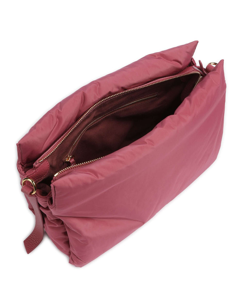 Coccinelle Boheme Puffy Nylon Shoulder bag rosewood