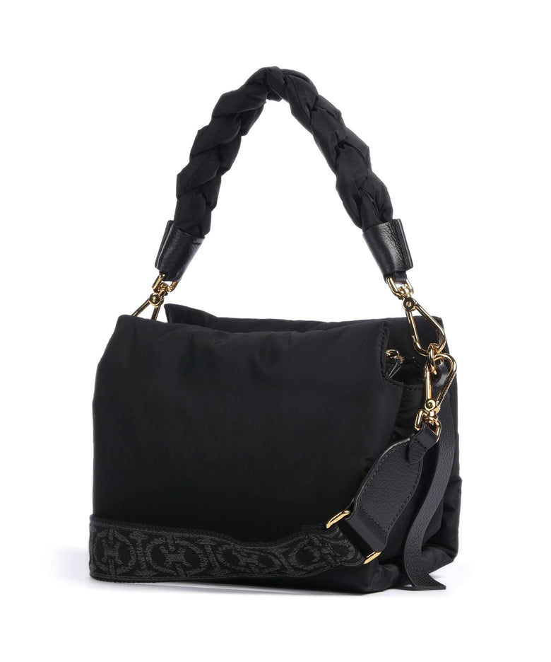 Coccinelle Boheme Puffy Nylon Handbag noir