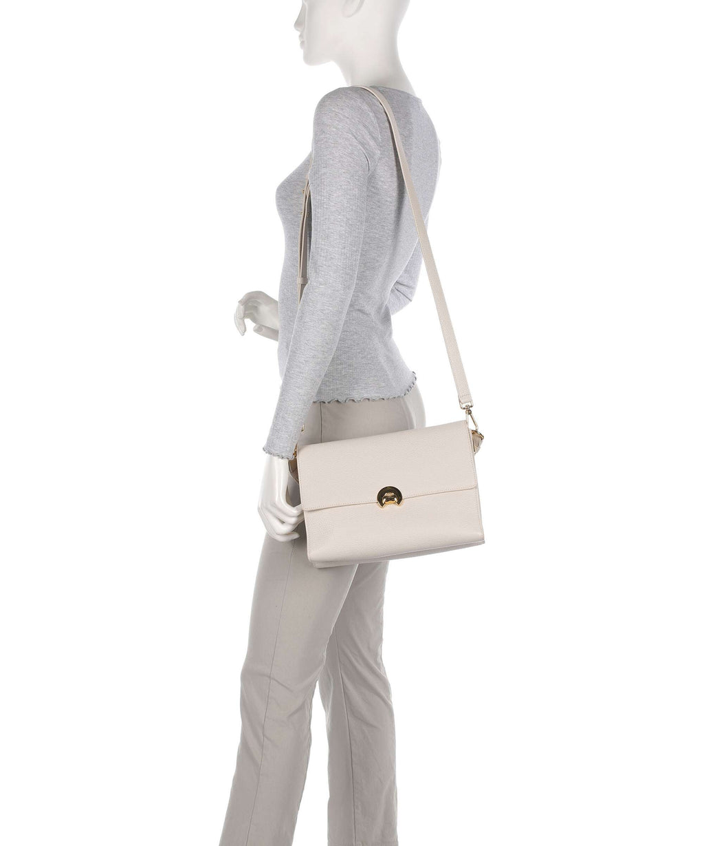 Coccinelle Binxie Shoulder bag lambskin white