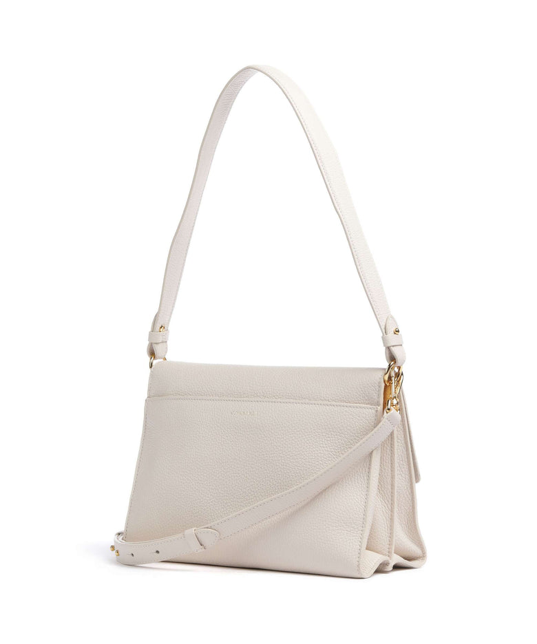Coccinelle Binxie Shoulder bag lambskin white