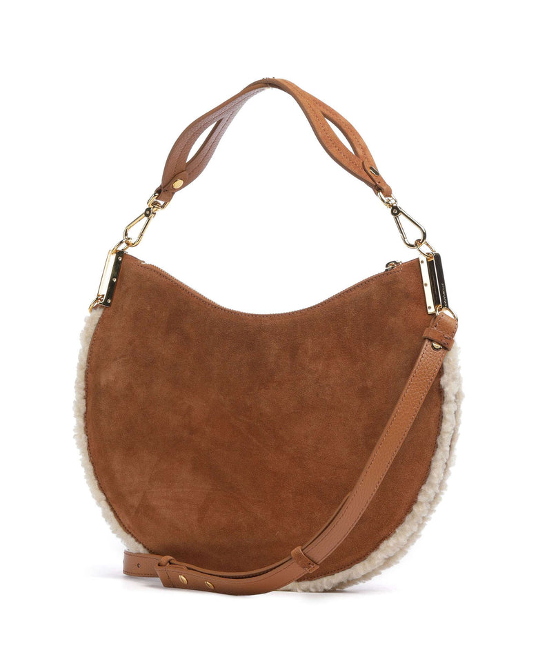 Coccinelle Sunup Hobo bag natural/cuir