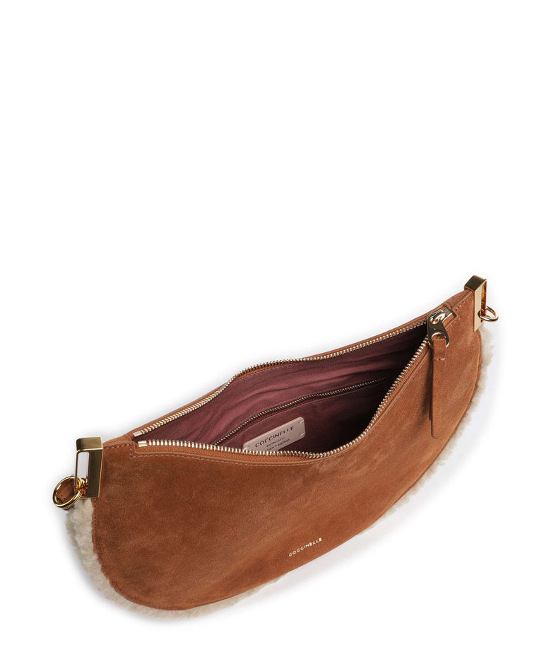 Coccinelle Sunup Hobo bag natural/cuir