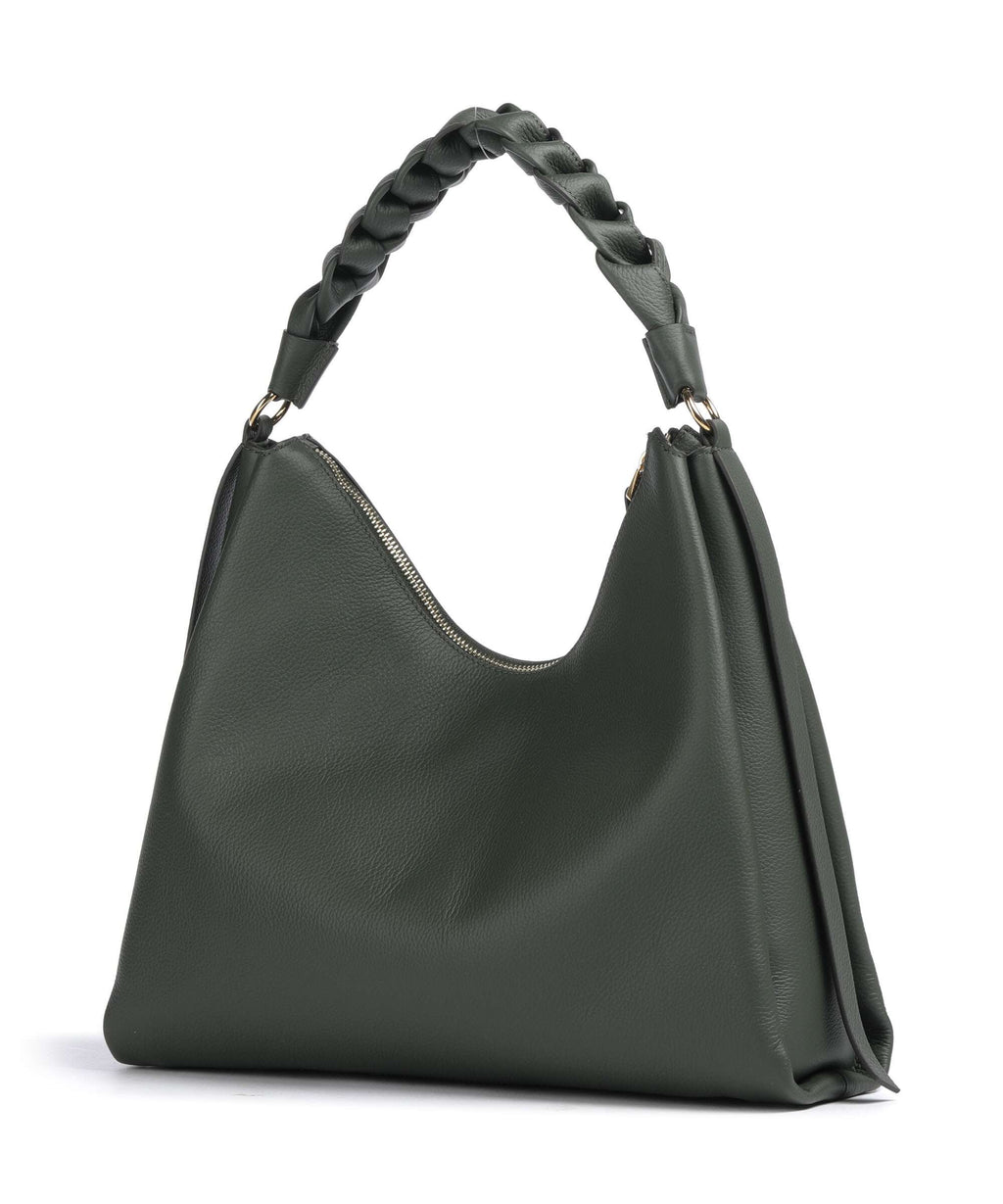 Coccinelle Boheme Grana Double Hobo bag alga/guacamole