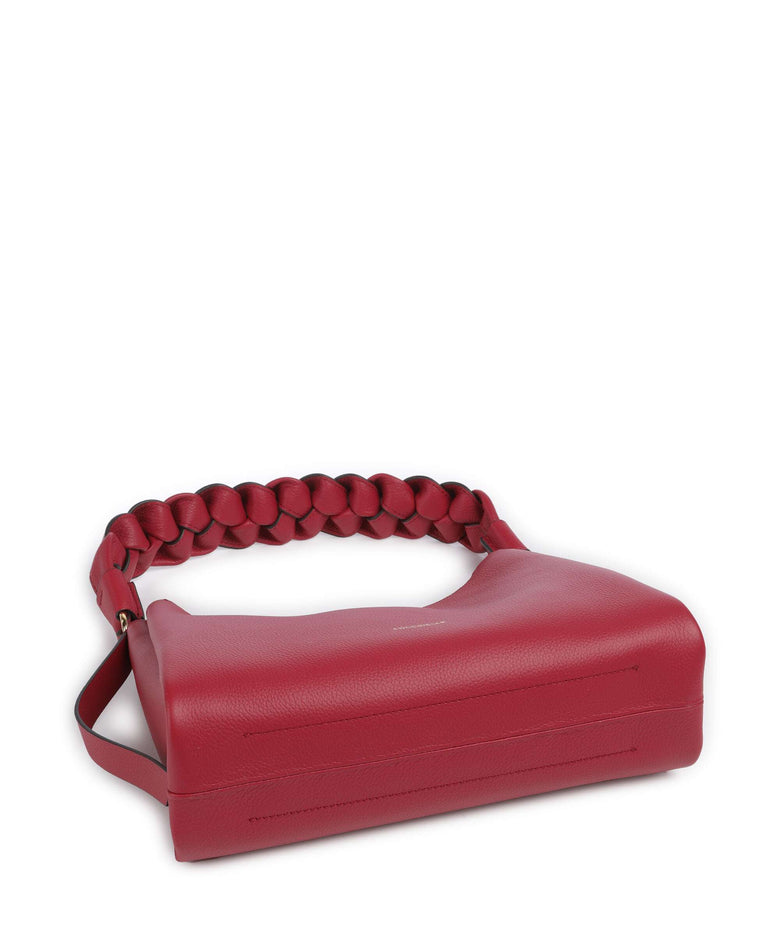 Coccinelle Boheme Grana Double Shoulder bag sangria/skin