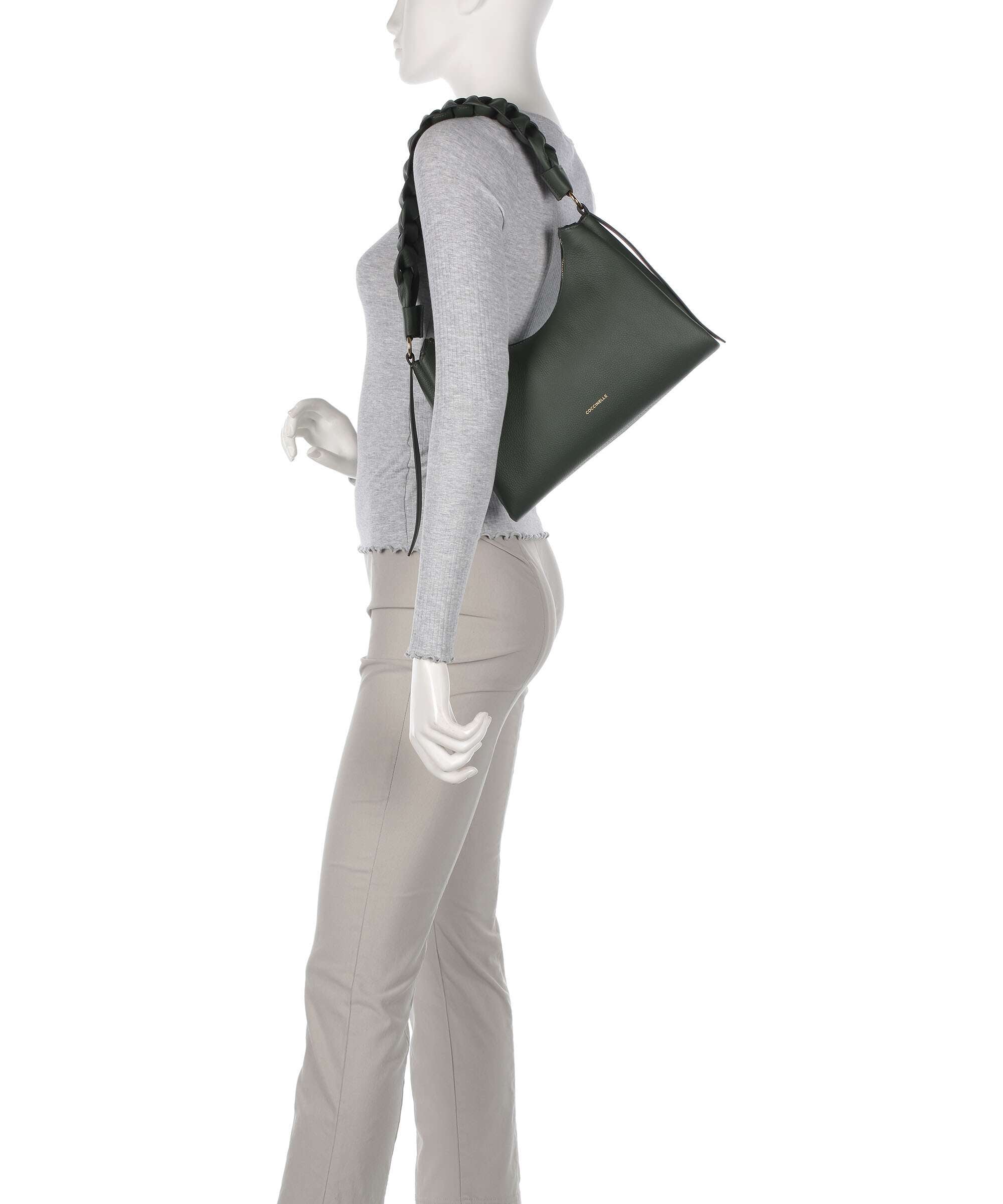Coccinelle Boheme Grana Double Shoulder bag alga/guacamole