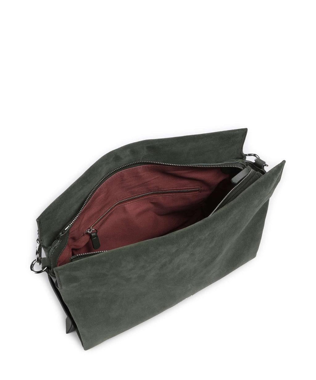 Coccinelle Boheme Suede Hobo bag alga