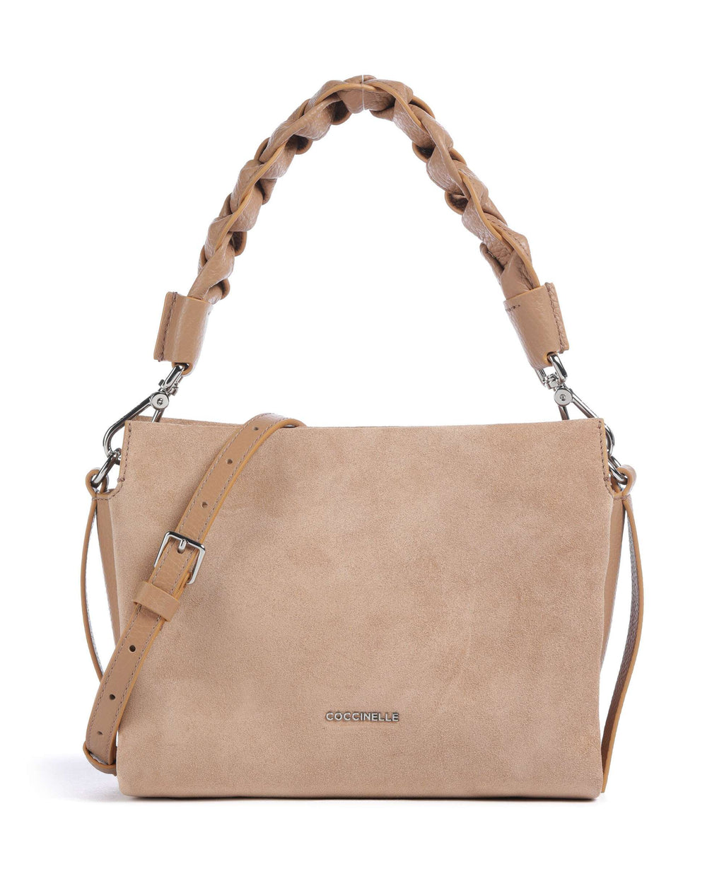 Coccinelle Boheme Suede Handbag skin