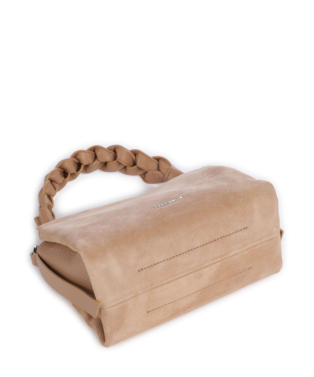 Coccinelle Boheme Suede Handbag skin