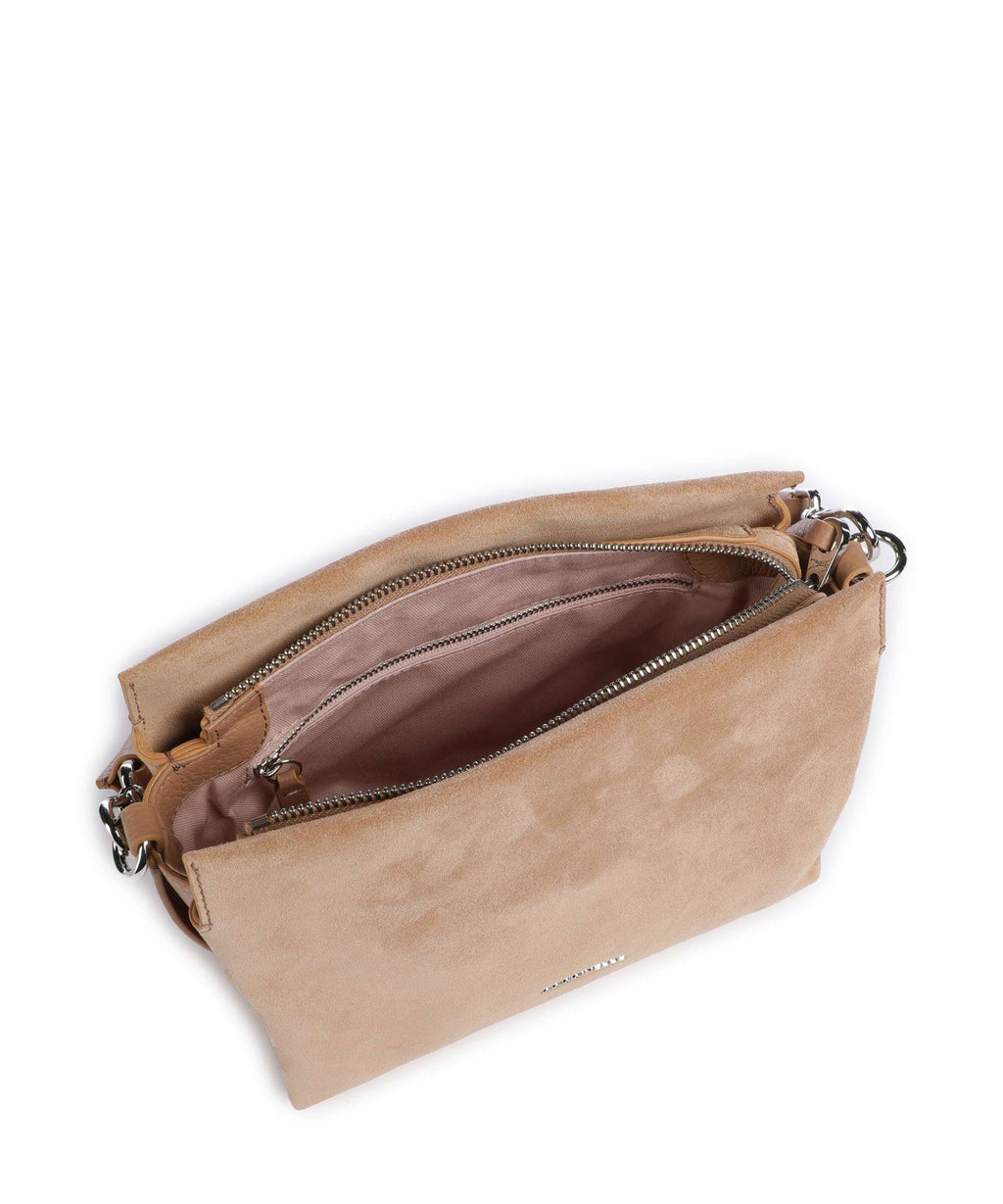 Coccinelle Boheme Suede Handbag skin