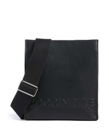 Coccinelle Myrtha Maxi Logo Borsa a tracolla noir