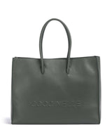 Coccinelle Myrtha Maxi Logo Borsa shopper alga