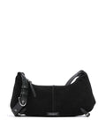 Coccinelle Abigail Suede Shoulder bag noir