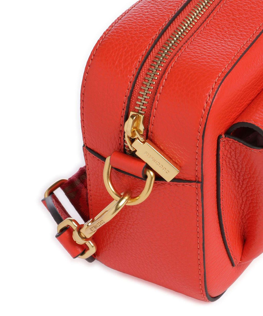 Coccinelle Beat Soft Ribbon Crossbody bag gazpacho