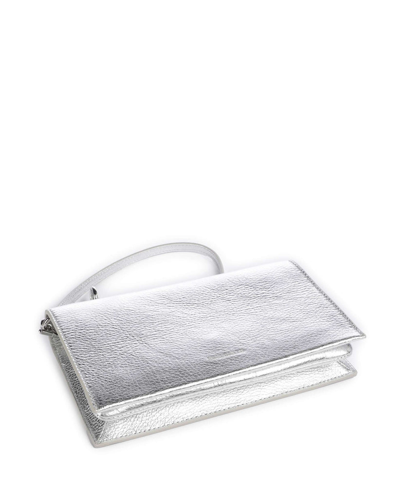 Coccinelle Dandy Crossbody bag silver