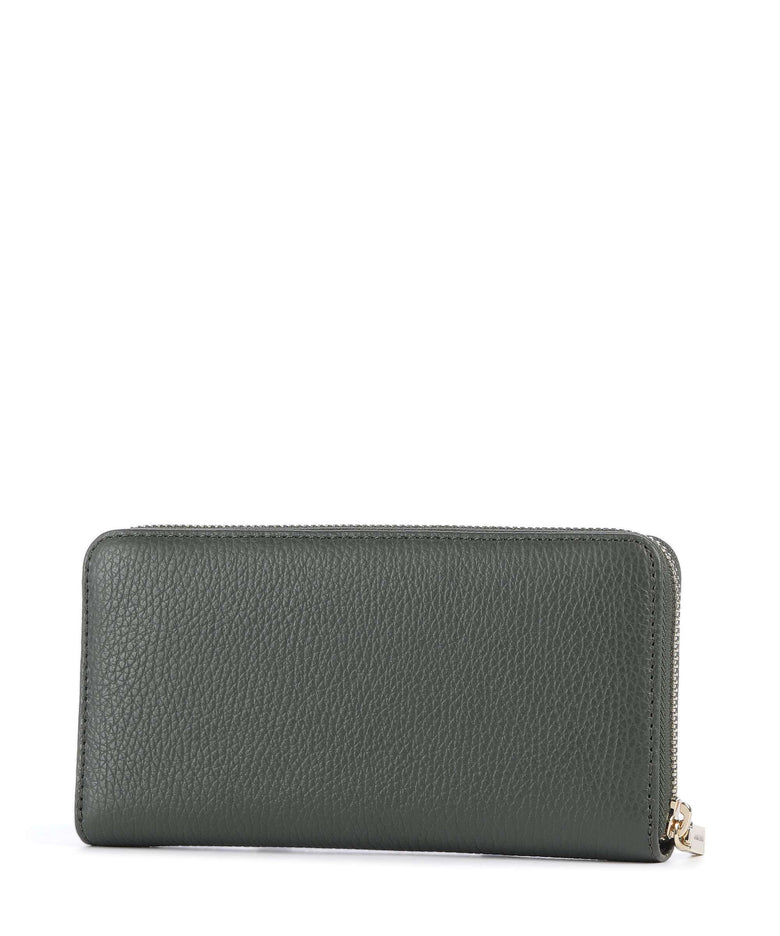Coccinelle Metallic Soft Wallet alga