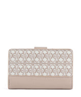 Coccinelle Metallic Monogram Portafoglio multicolour/blanco/rosette